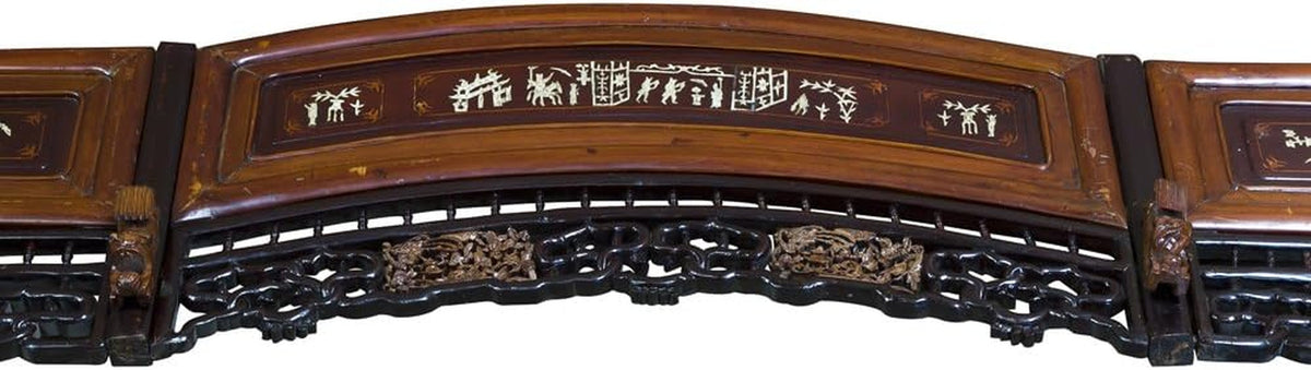 antique-ci-xi-chinese-canopy-bed-red-with-carved-panels