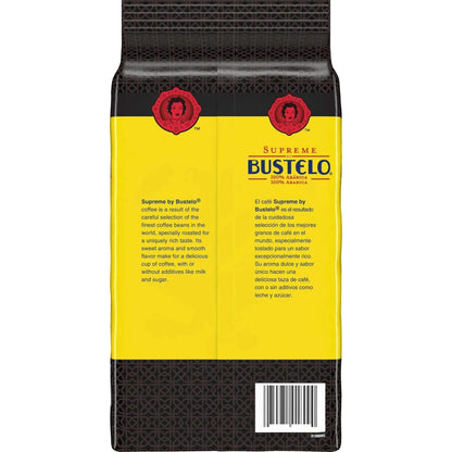 Supreme Bustelo Espresso Style Whole Bean Coffee, Dark Roast, 32 Oz., Each (SMU01800)5