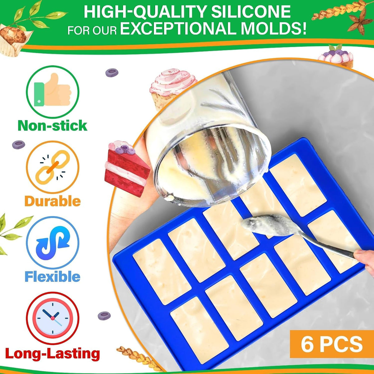 6-pcs-robot-bricks-silicone-molds-for-chocolate-and-candy-chocolate-molds-for-baking-ice-gummy-cake-decorating-non-stick-heat-resistant-dishwasher-safe-for-themed-party-treats