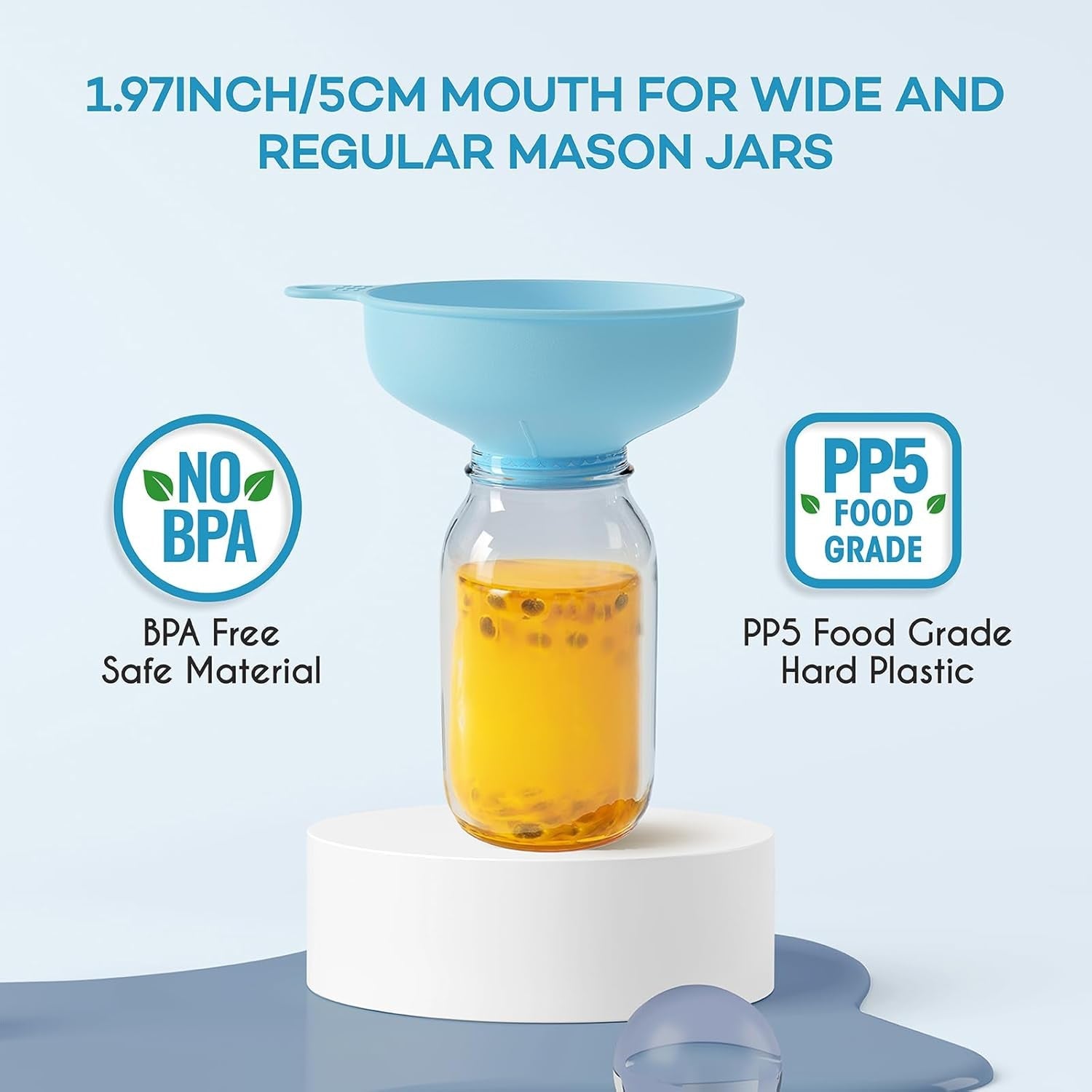 wide-mouth-versatile-funnel-for-kitchen-use-for-filling-bottles-food-grade-plastic-bpa-free-5-sizes-mouth-2-strainers-rotating-screw-design-easy-to-clean-dishwasher-safe