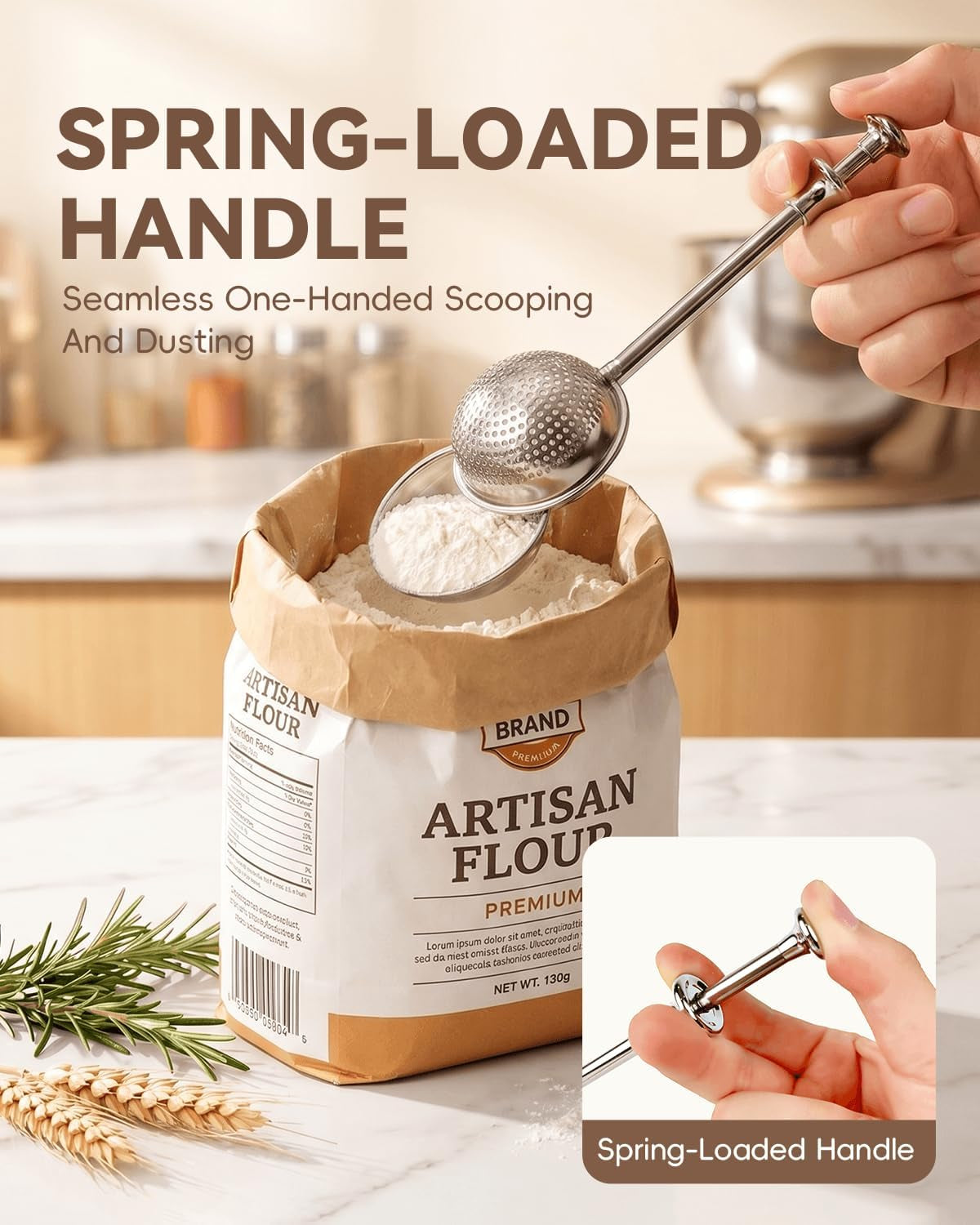 bread-lame-and-flour-duster-set-304-stainless-steel-bread-scoring-knife-5-razor-blades-leather-cover-professional-sourdough-baking-supplies