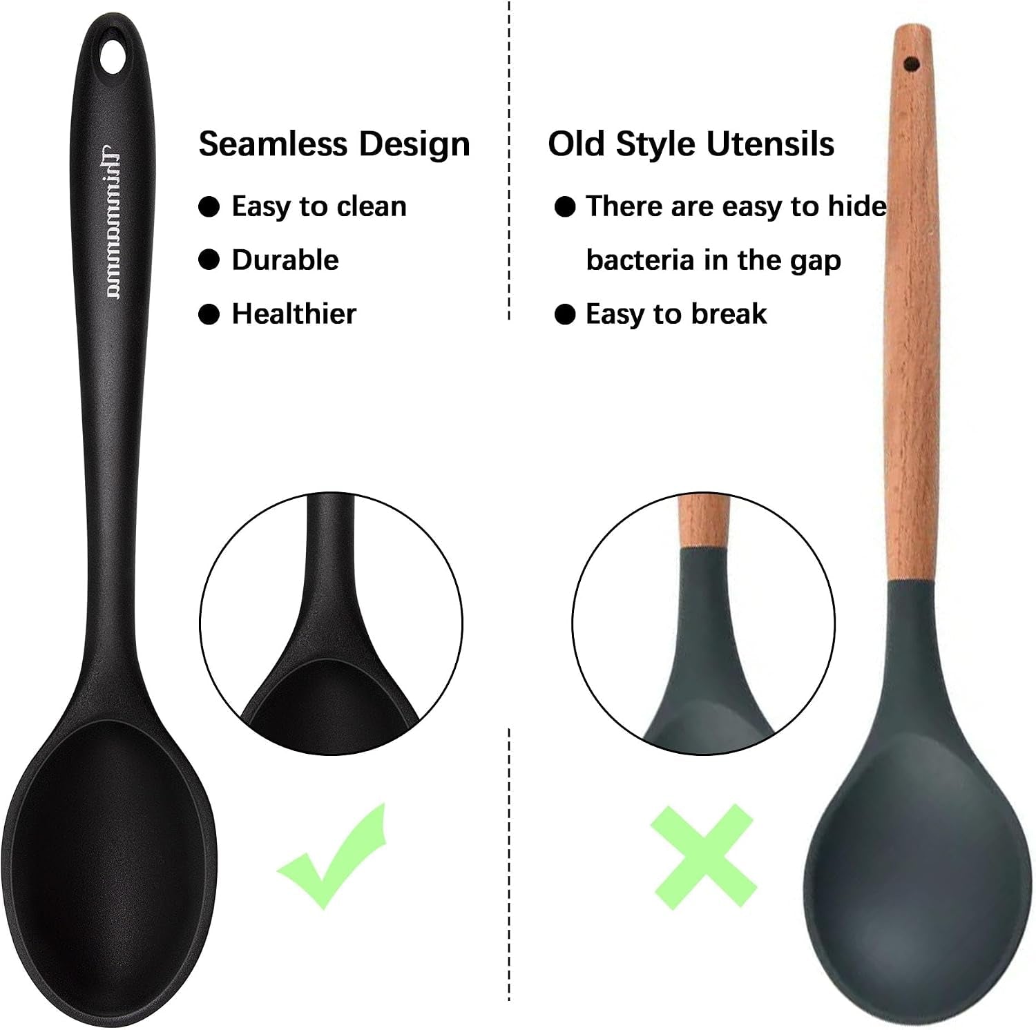 silicone-cooking-spoon-nonstick-kitchen-spoons-for-cooking-slotted-and-solid-serving-spoon-heat-resistant-silicone-mixing-spoons-basting-for-nonstick-cookware-4-pack