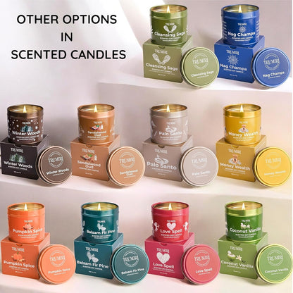 Sage Candle for Cleansing House Negative Energy Smudge Kit - 5Oz Soy Wax Natural Clean Organic Non Toxic - Aromatherapy Spiritual Meditation Gifts - Long Lasting Highly Scented Candel with Crystals3