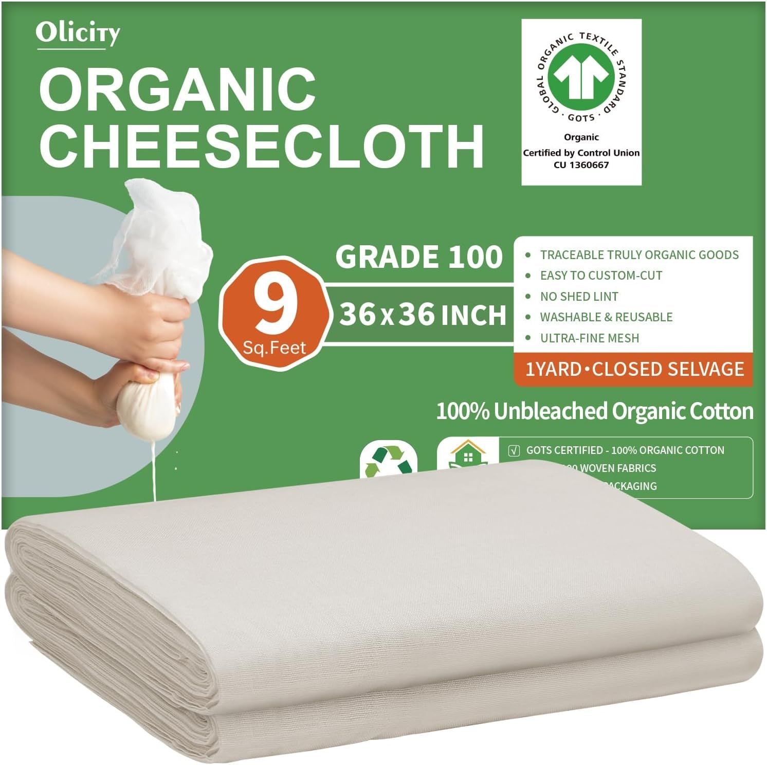 organic-cheese-cloths-gots-certified-36x36inch-reusable-cheese-cloth-grade-100-closed-edges-fabric-fine-mesh-cloth-unbleached-cotton-muslin-cheesecloth-for-straining-cooking-crafts-9-sq-ft