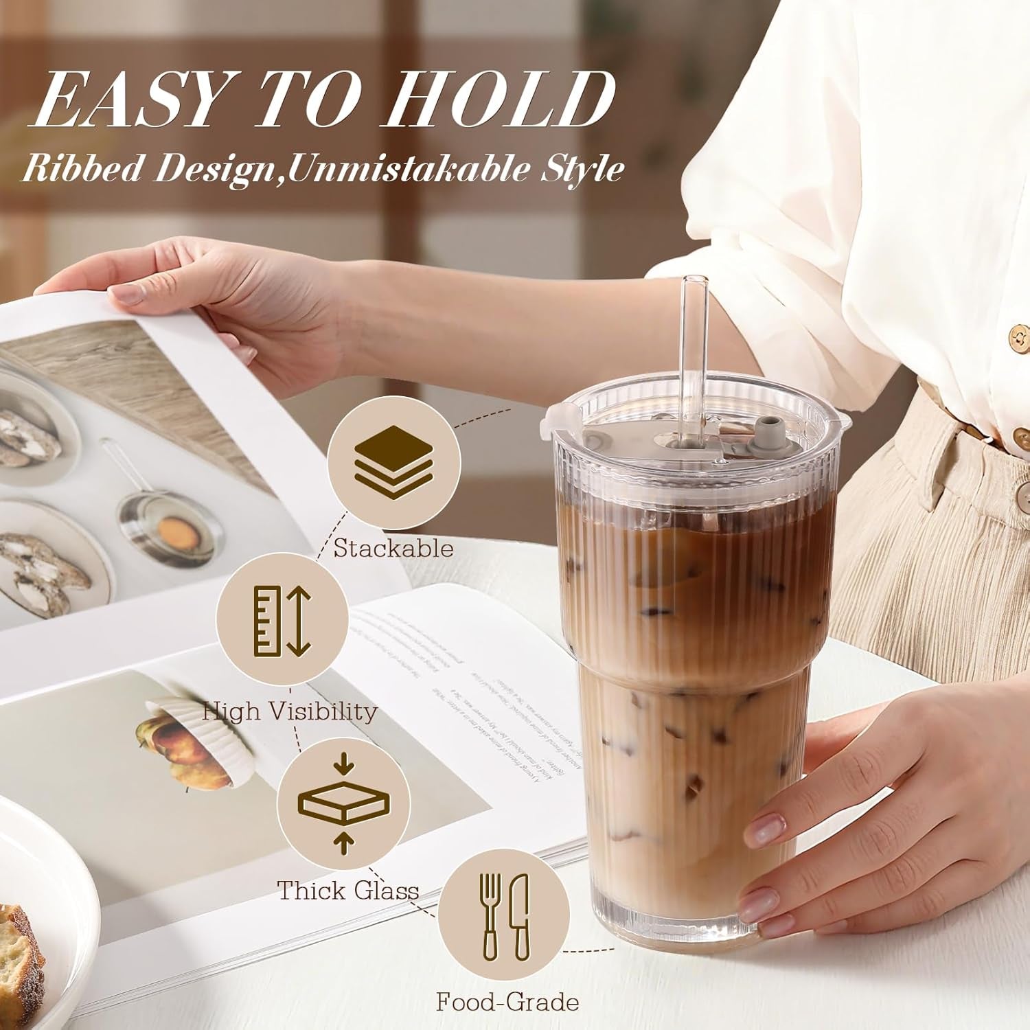 iced-coffee-cups-with-lids-coffee-bar-accessories-ribbed-glass-tumbler-with-straw-and-lid-4pcs-20oz-leak-proof-tumbler-reusable-glass-cups-and-tumblers-with-lid-and-straws-for-to-go-iced-coffee