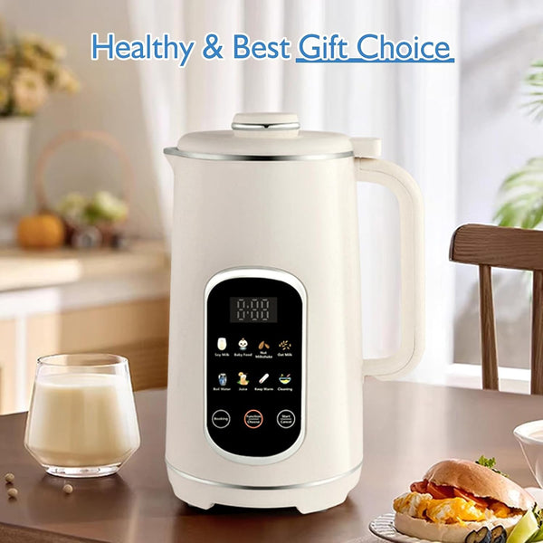 40Oz Nut Milk Maker Machine, 8 in 1 Self-Cleaning Automatic Blender | LED Touch Panel, Homemade Soy, Almond, Oat, Coconut, Plant Based and Non Dairy Beverages, 12H Delay Start, Self-Cleaning8