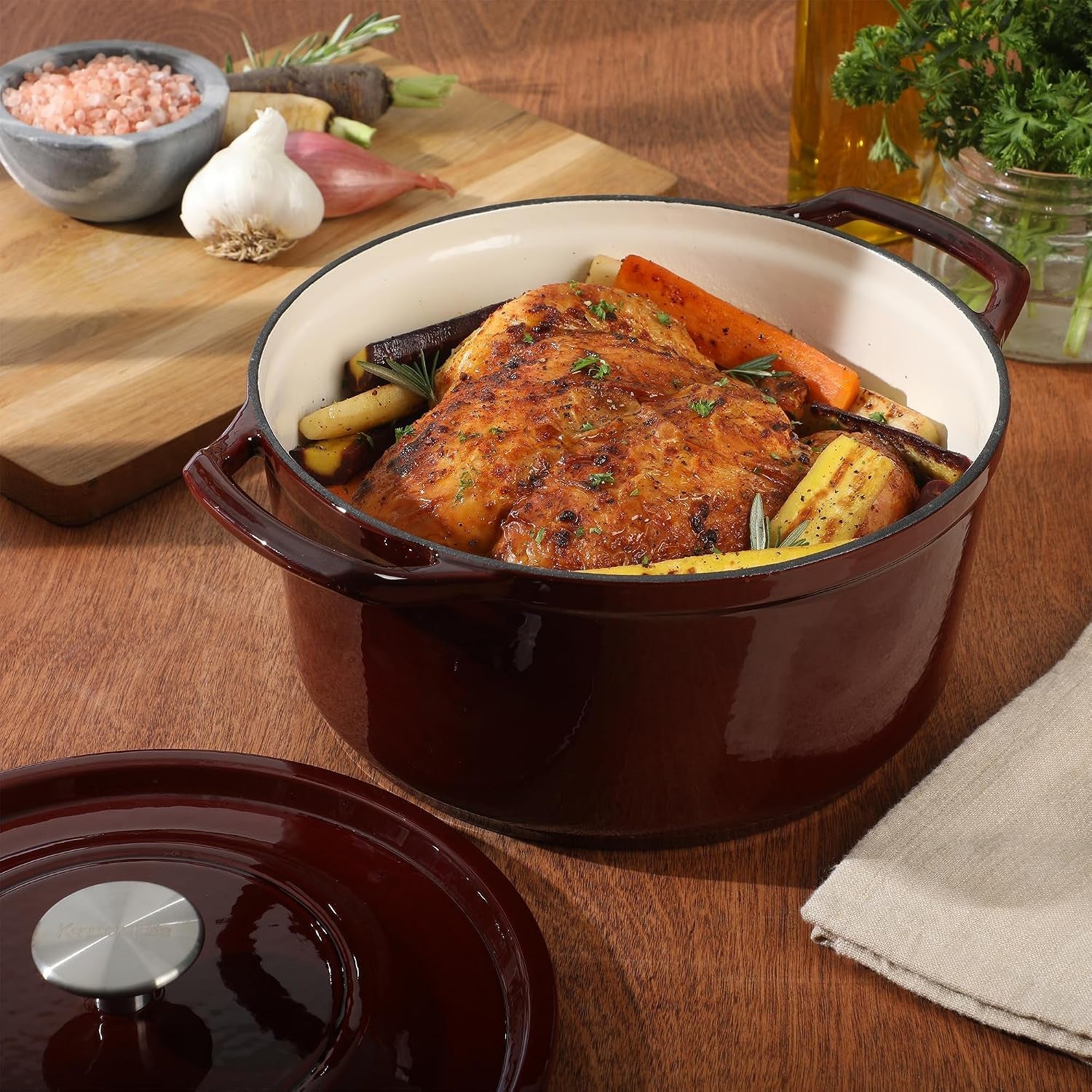 oak-park-5-quart-cast-iron-dutch-oven-casserole-with-lid-with-metallic-enamel-red