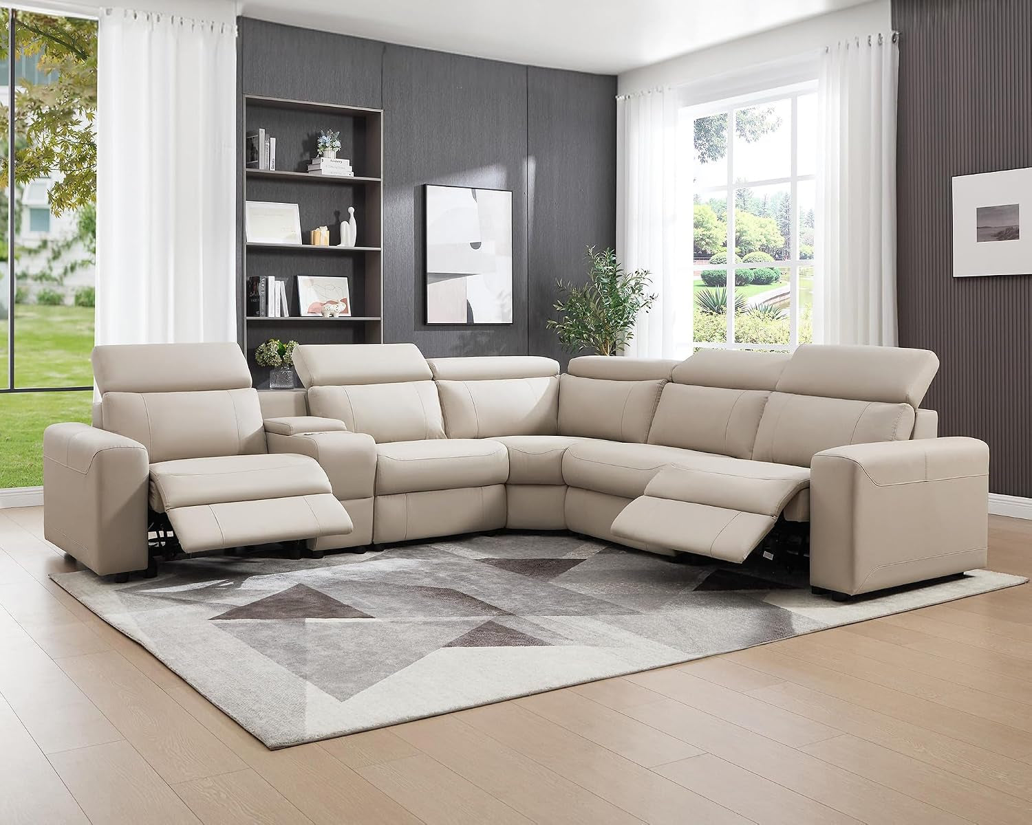 power-reclining-sectional-sectional-recliner-leather-reclining-sectional