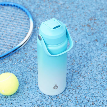 18Oz Insulated Water Bottle, Stainless Steel Bottle with Straw Lid7