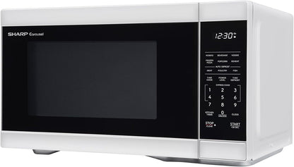 SMC1161KW 1.1 Cu. Ft. 1000W White Countertop Microwave Oven8