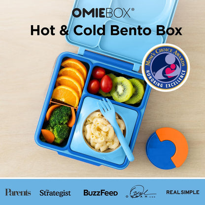 box Kids Insulated Leakproof Bento Lunch Box with Food Jar (Blue Sky)2