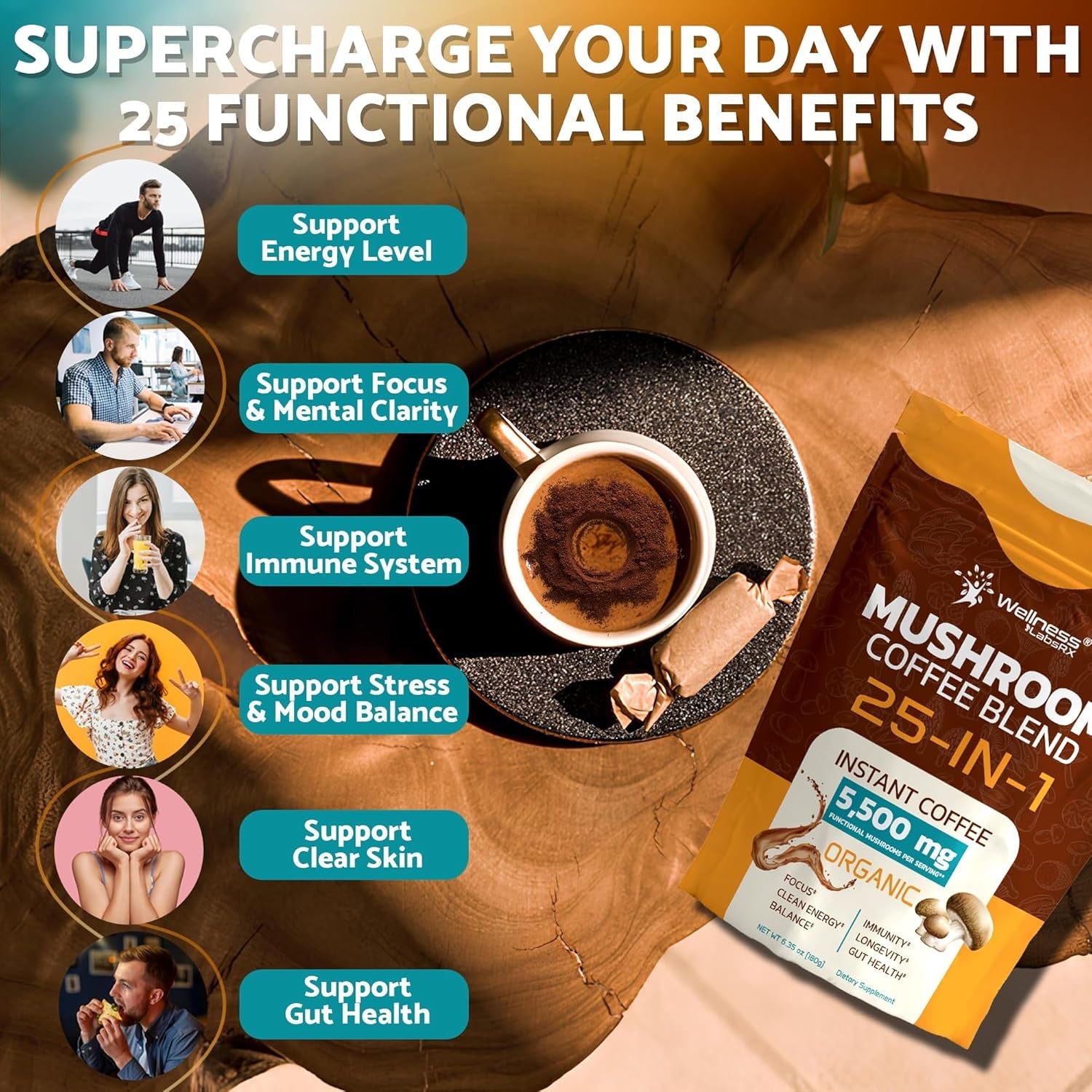 organic-mushroom-coffee-instant-25-in-1-lions-mane-reishi-90-servings-keto-friendly-third-party-tested-chaga-cordyceps-shiitake-functional-blend-smooth-rich-taste-gut-focus-support-1-pack
