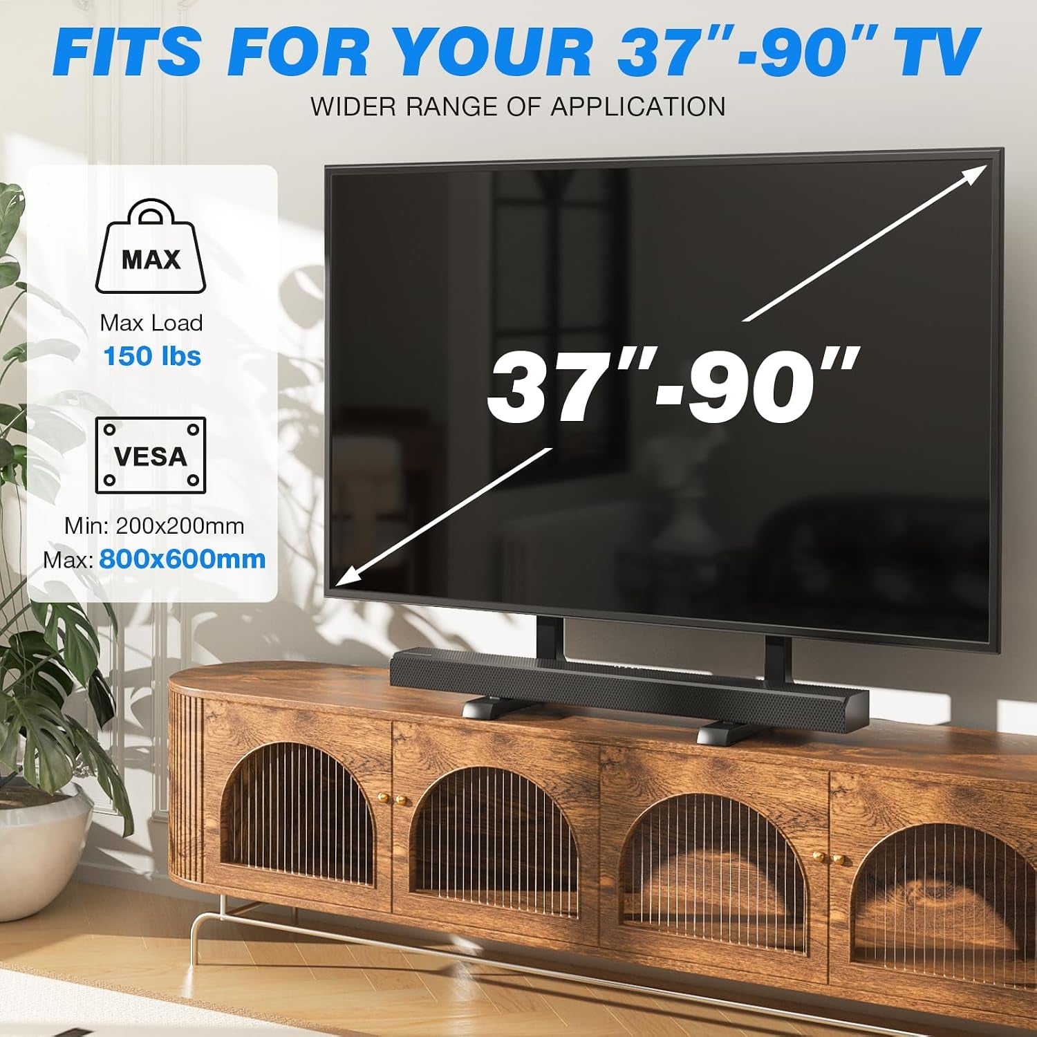 table-top-tv-stand-with-height-adjustable-tv-legs-for-37-90-inch-tvs-tv-stands-base-with-cable-management-for-flat-curved-tvs-steel-tv-feet-replacement-holds-up-to-150-lbs-max-vesa-800x600mm