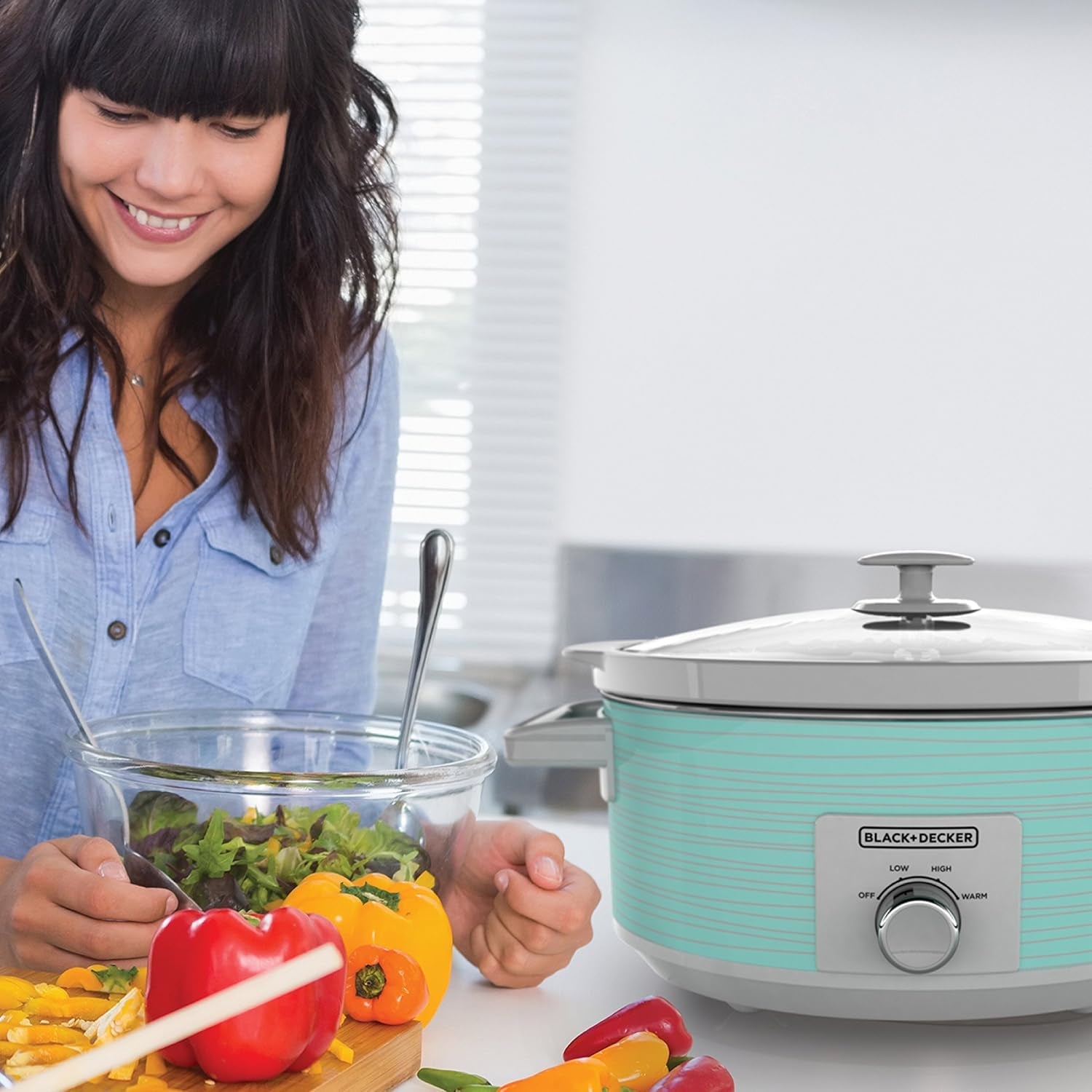black-decker-7-quart-slow-cooker-teal
