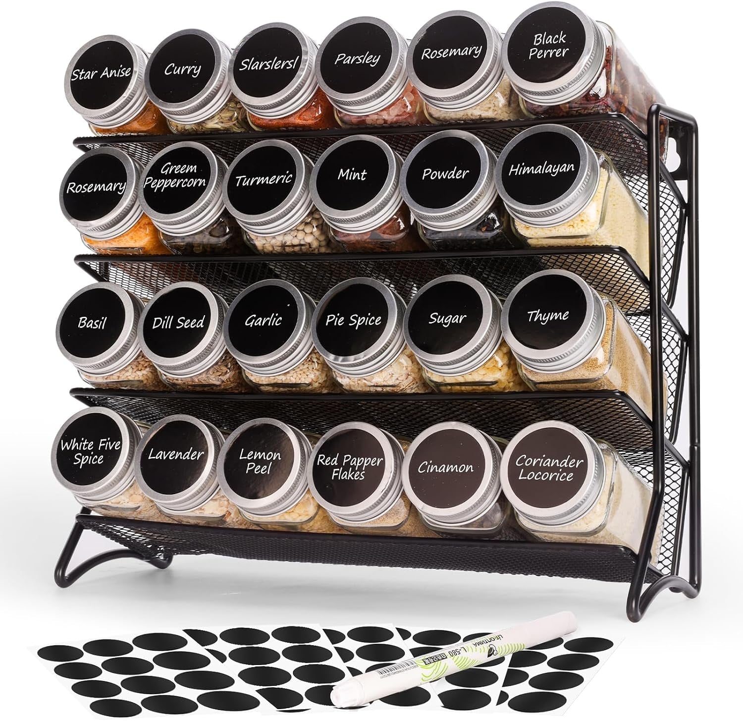 spice-rack-with-jars-24-spice-jars-with-labels-and-organizer
