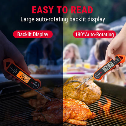 TP19H 1 Sec Digital Meat Thermometer for Cooking | Instant Read Food Thermometer with Motion Wake for BBQ Grill Oil Fry Candy, Gifts for Men Dad Husband (Previously Thermopro)3