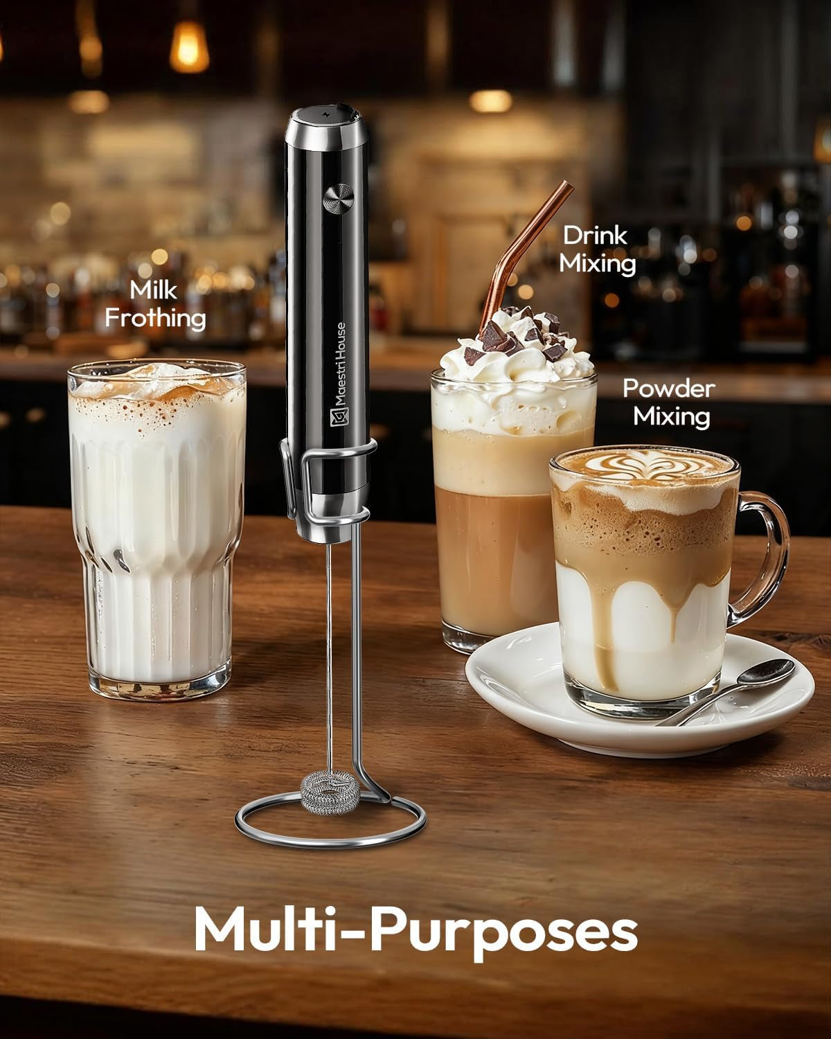 lunafro-rechargeable-milk-frother-stand-2-detachable-whisks-8000rpm-turbo-motor-1200mah-lithium-battery-handheld-milk-frother-for-lattes-cappuccino-matcha-powdered-supplements