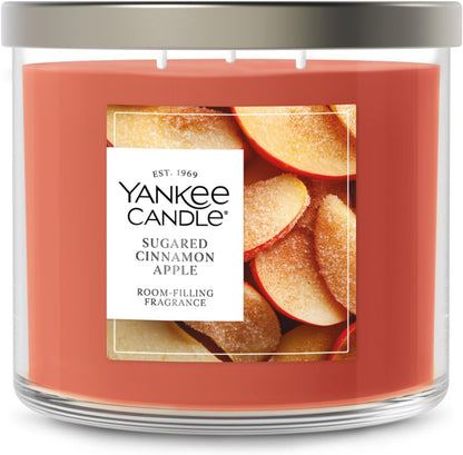 Sugared Cinnamon Apple, Scented Candle, 14.5Oz 3-Wick Candle Jar with up to 40 Hours Burn Time1