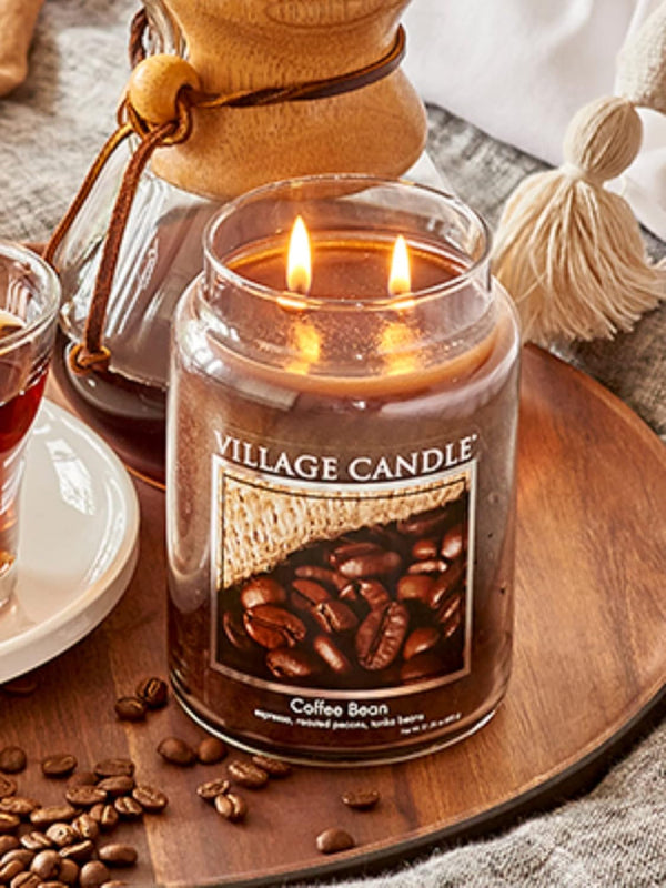 Coffee Bean Glass Jar Scented Candle, Large, 21.25 Oz, Brown5