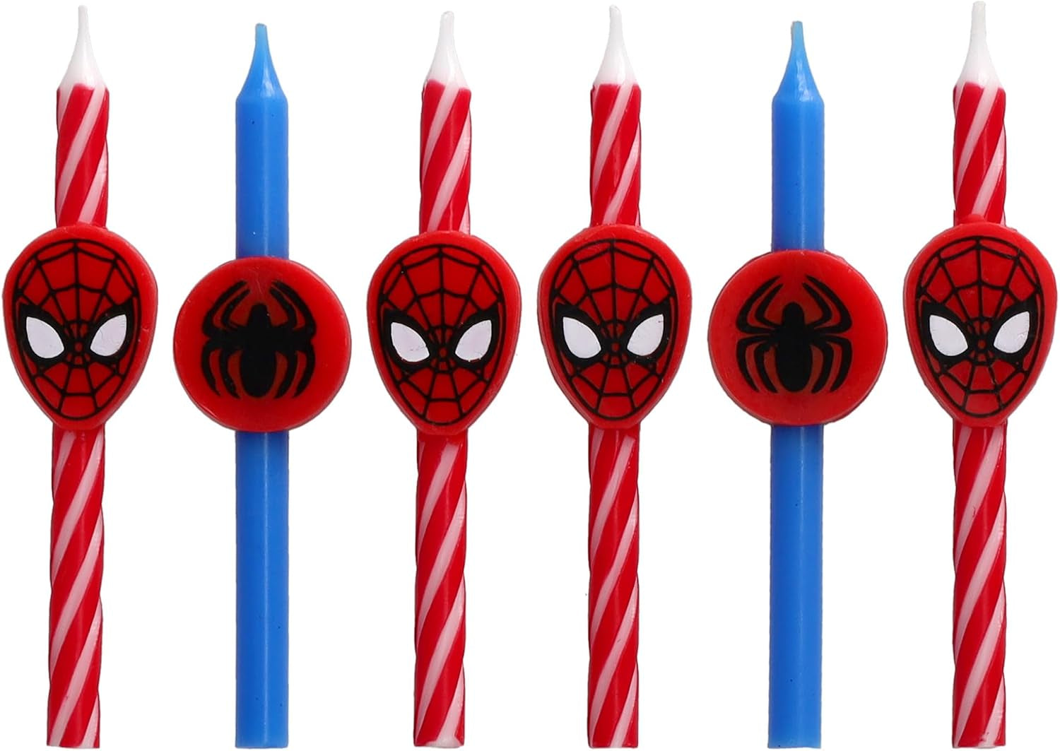 marvels-spider-man™-birthday-candles-cake-decoration-toppers-6-count