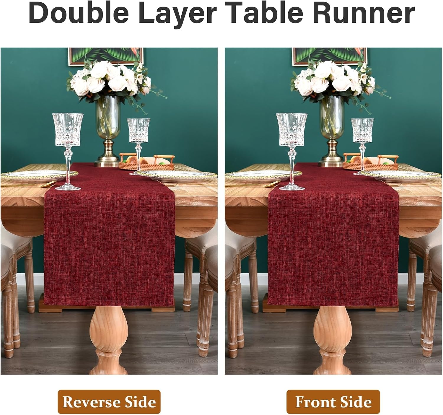 reversible-double-layer-table-runner-faux-linen-fabric-13x36inch