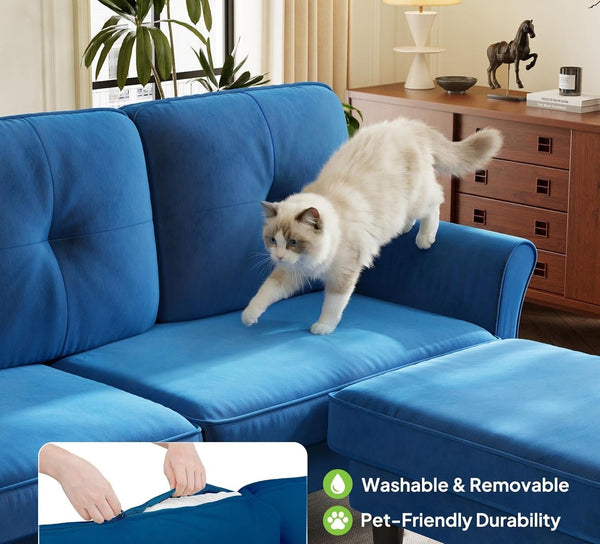 Sofa Couch, 83" Sofas for Living Room, Soft Couches for Living Room7