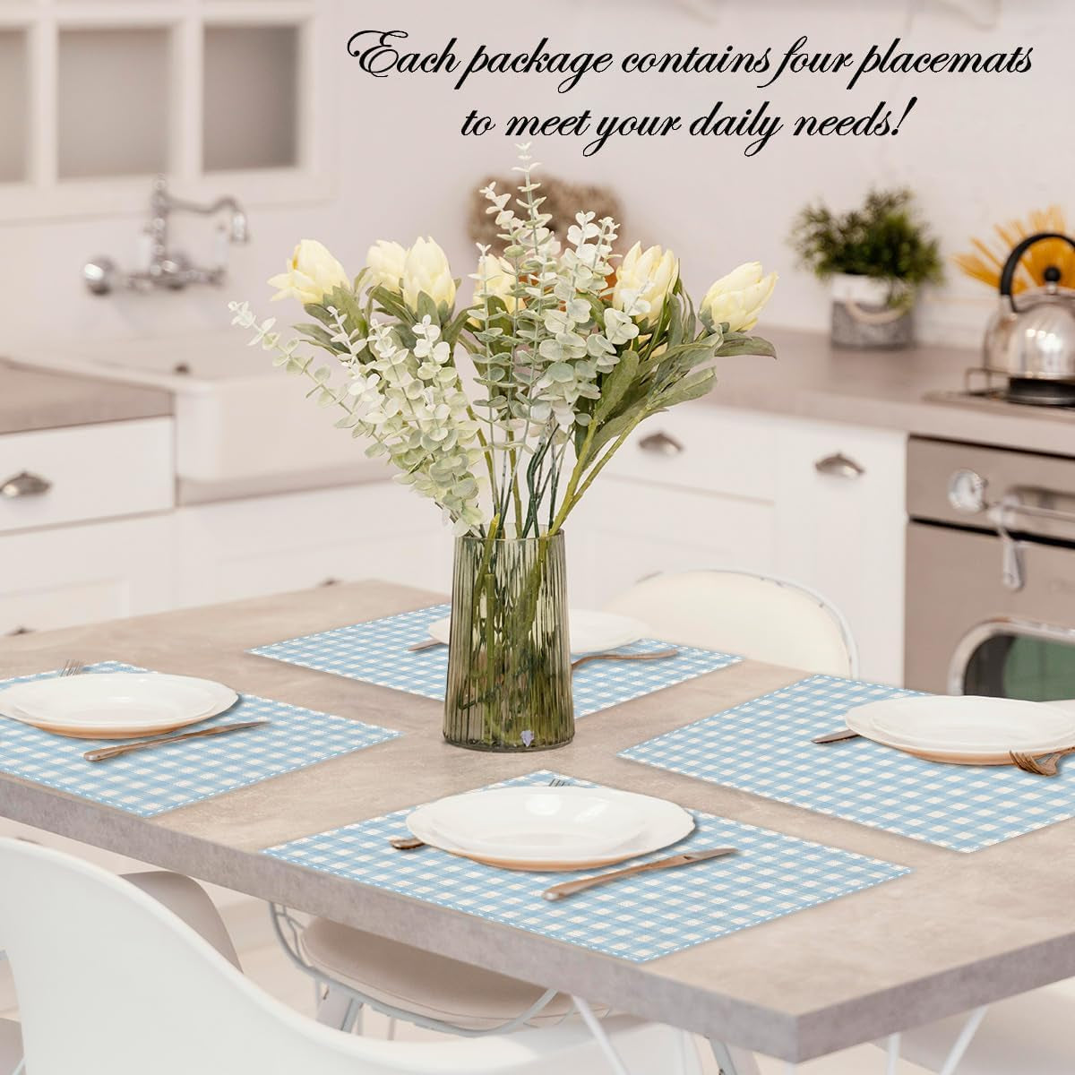 blue-and-white-gingham-linen-placemats-set-of-4-waterproof-washable-heat-resistant-place-mats-12x18-inch-table-mat-for-restaurant-outdoor-indoor-home-kitchen-party-dining-decoration-15