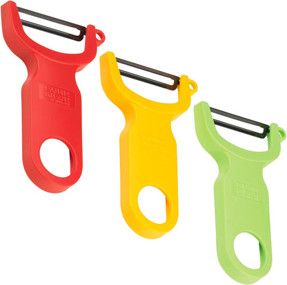 Original Swiss Peeler 3-Pack Red/Green/Yellow1