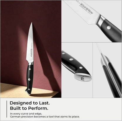 5” Kitchen Utility Knife – Ultra Sharp German High-Carbon Steel7
