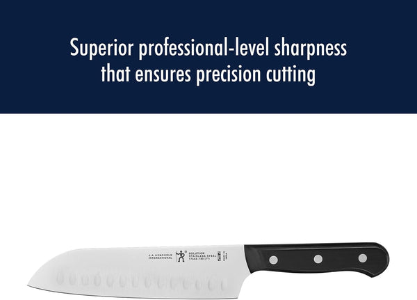 Henckels Solution 2-Pc Santoku Knife Set, Razor-Sharp, German Engineered4