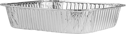 Disposable 8'' X 8'' X 2'' Inch Square Aluminum Tin Foil Baking Pans Bakeware - Cookware Perfect for Baking Cakes, Breads, Brownies, Bread, Meatloaf, Lasagna, Pack of 106