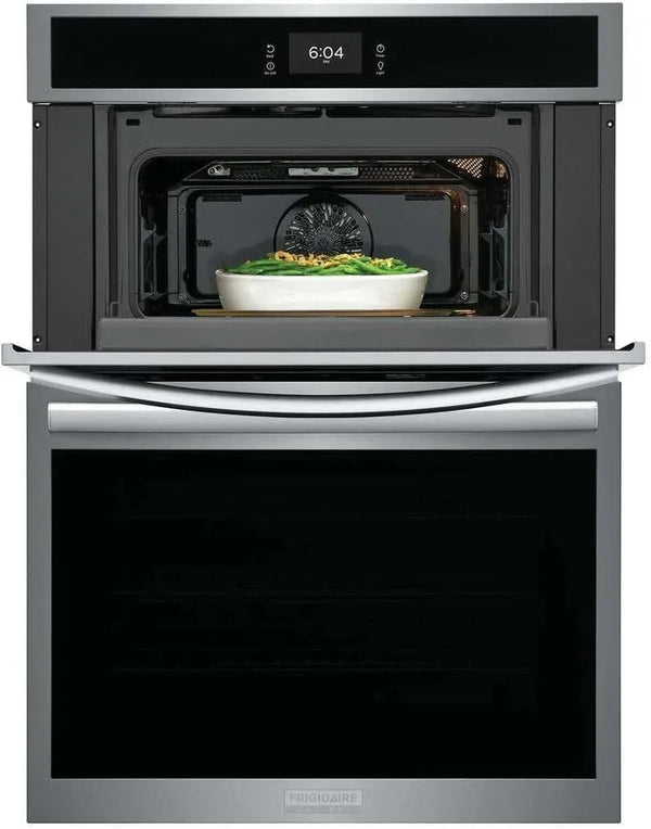 Gallery 30 in Electric Built-In Wall Oven & Microwave Combination W/Total Convection, Smudgeproof Black Stainless Steel4