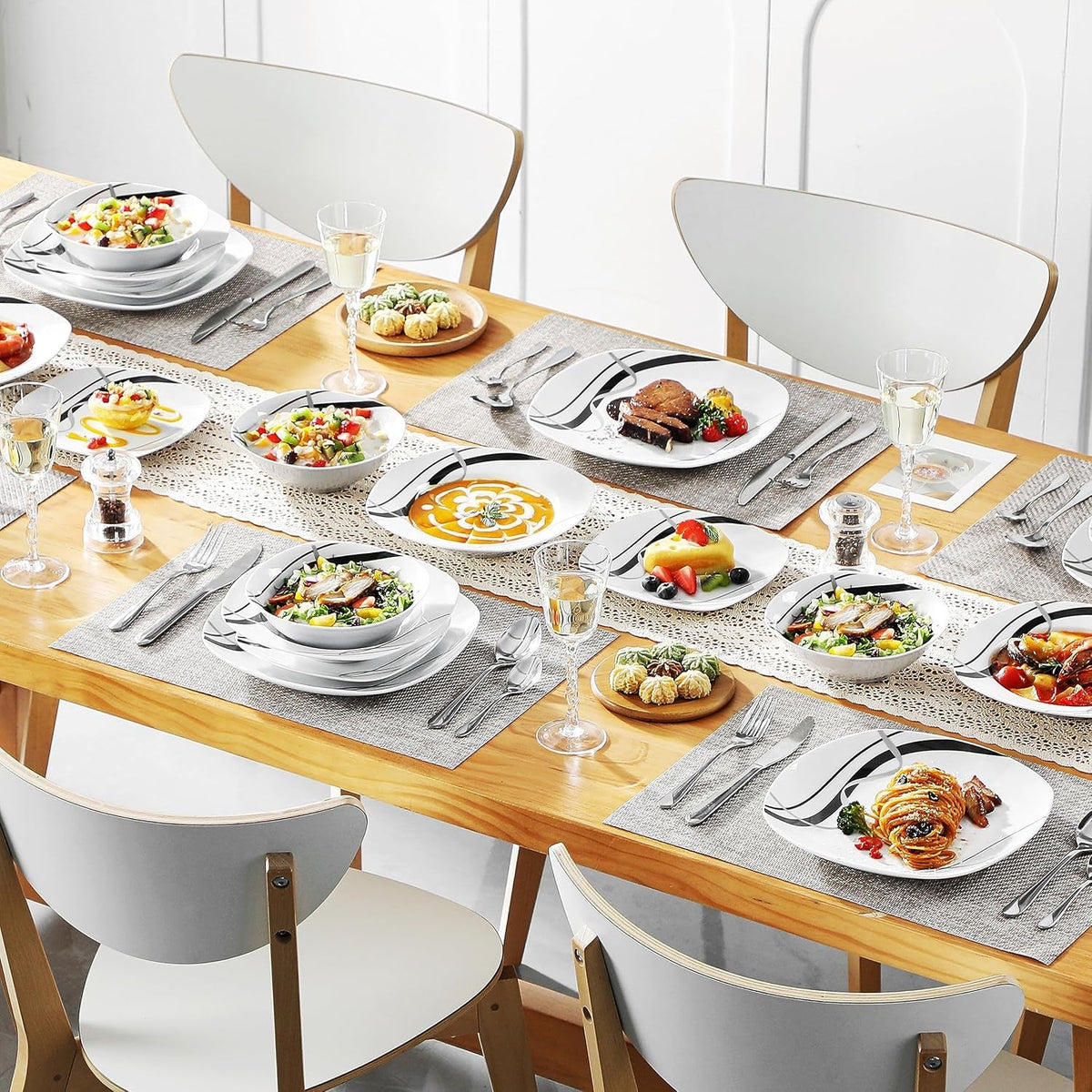 ceramic-dinnerware-sets-for-6-white-and-black-dishes-set-fiona