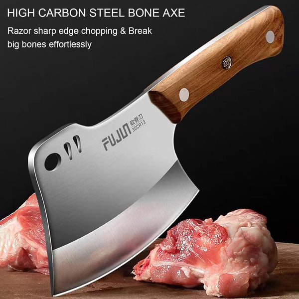 Meat Cleaver Knife, Kitchen Axe, Heavy Duty Bone Chopper, Butcher Knife2
