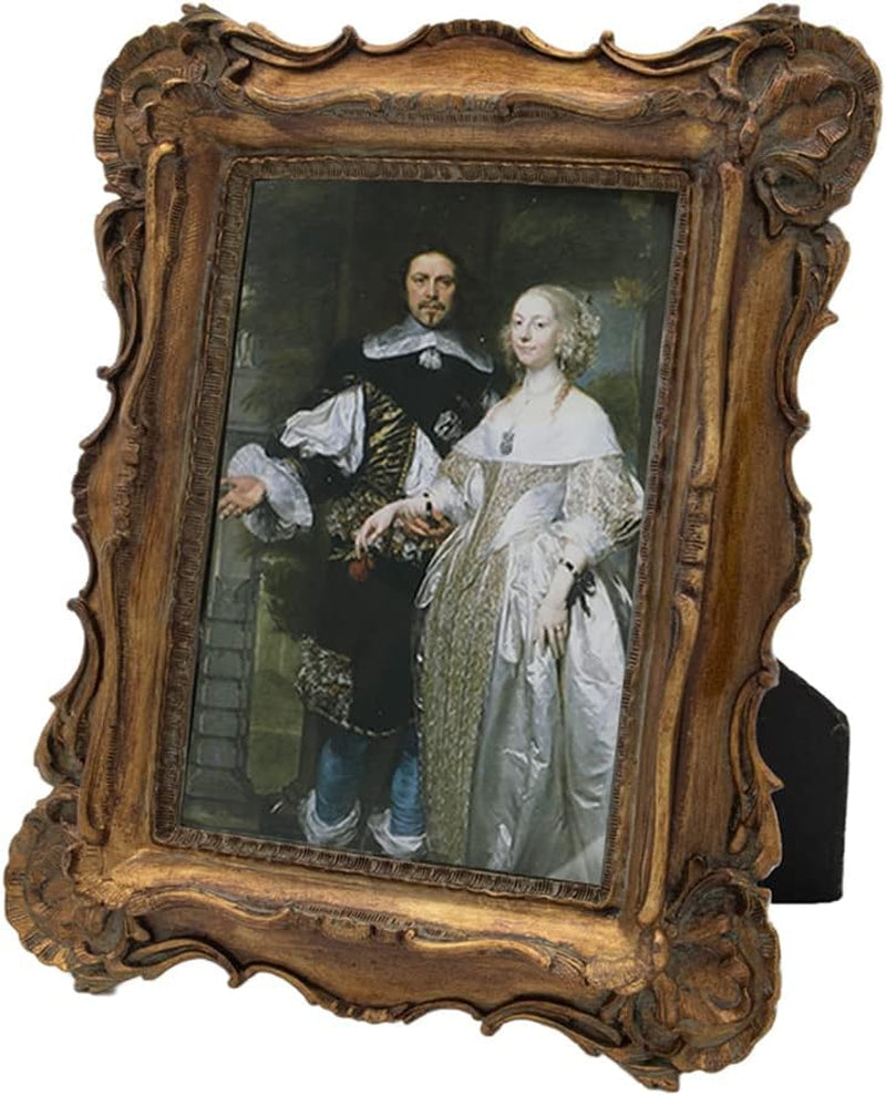 8x10-vintage-picture-frame-antique-gold-frames