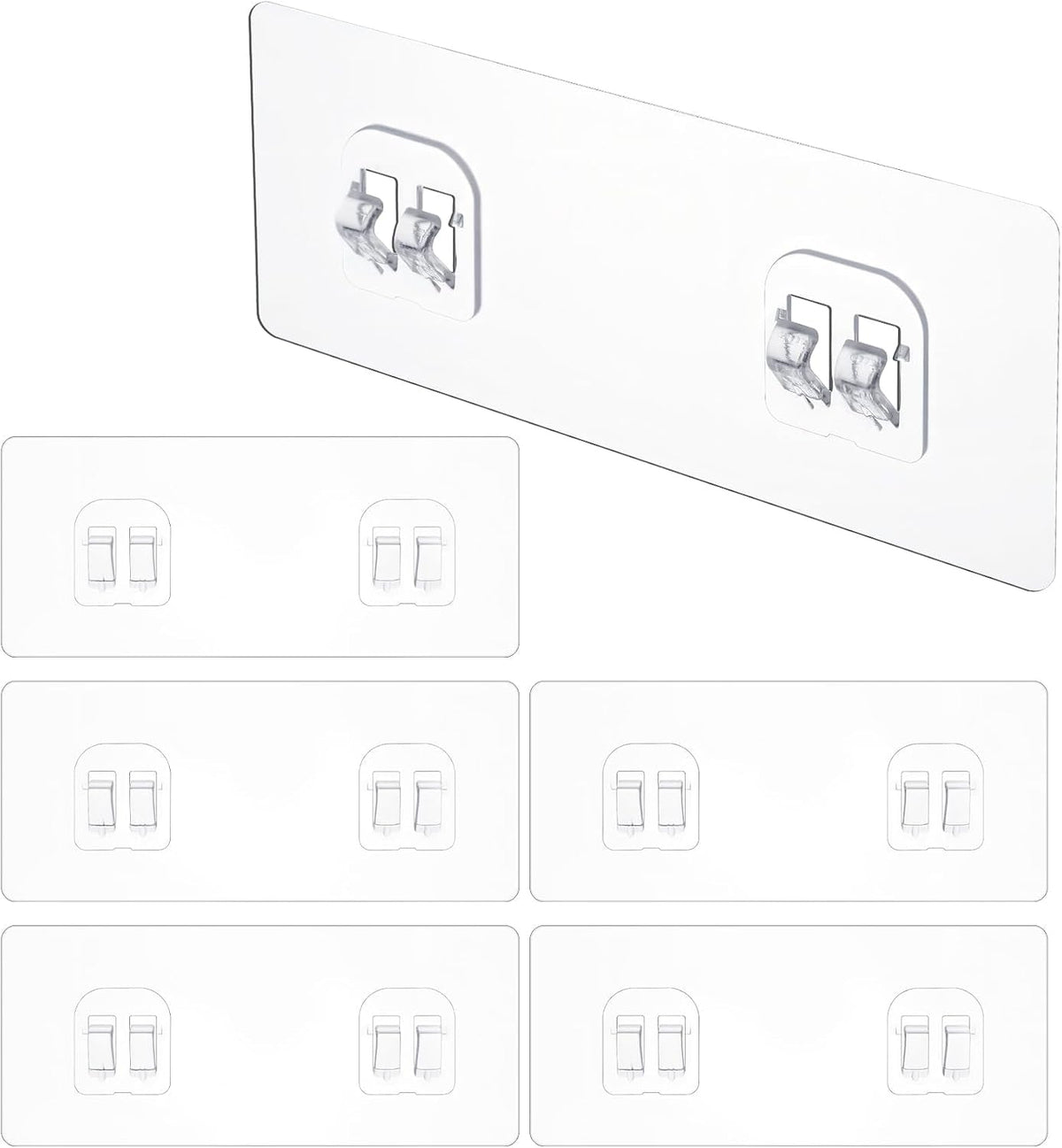 6-pack-shower-caddy-adhesive-replacement-strong-adhesive-sticker-hooks