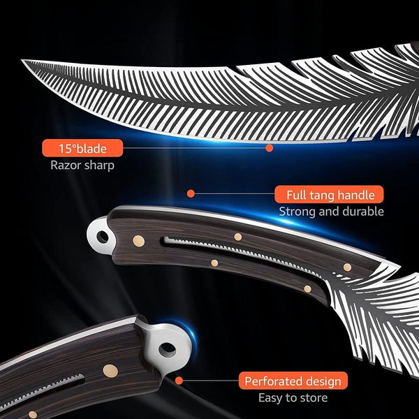 Huusk Feather Knife - High Carbon Steel Japan Boning Knife with Sheath3
