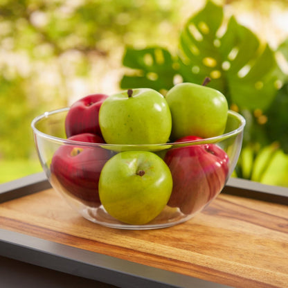 Vista Clear Plastic Salad and Serving 10-Inch Bowls | Set of 3 | Reusable, Bpa-Free, Made in the USA | 135 Oz. Capacity8