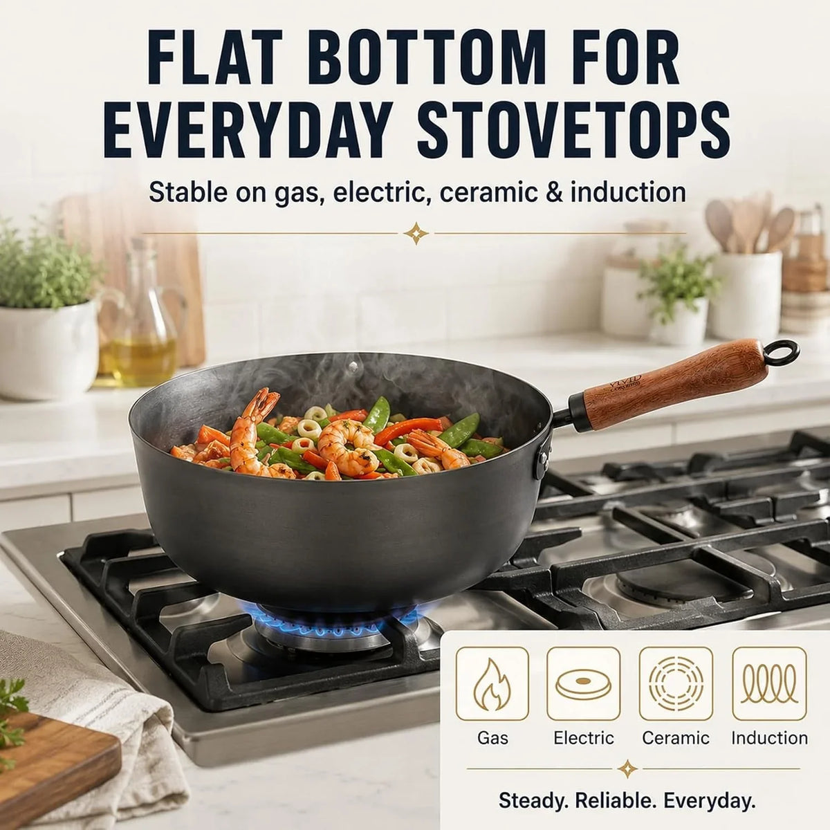 4-qt-nitrided-carbon-steel-deep-wok-with-lid-flat-bottom-deep-4-qt-nitrided-steel-for-braising-soups-noodles-and-one-pot-meals-wooden-handle-gas-electric-and-induction-ready