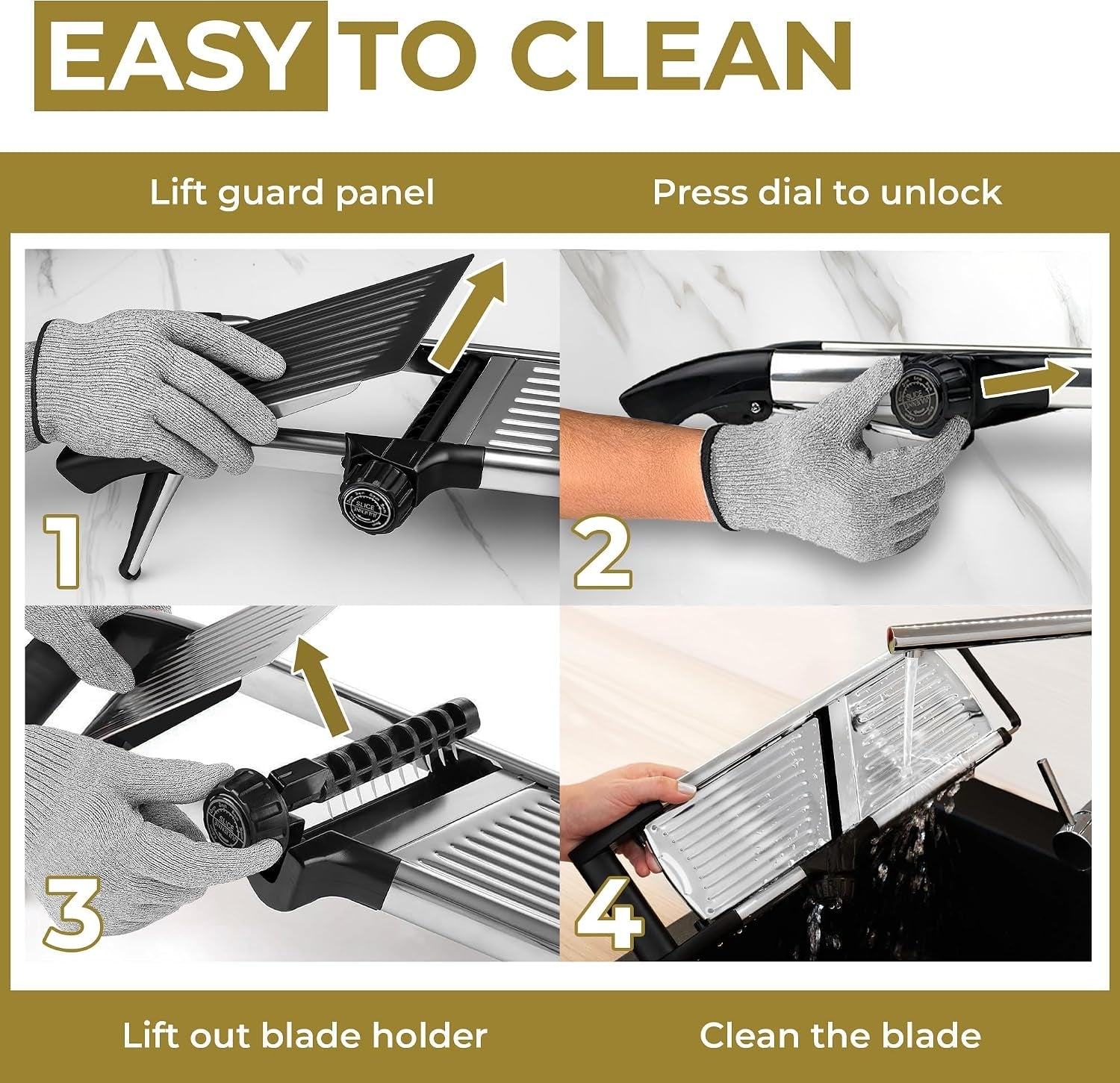 gramercy-mandoline-slicer-for-kitchen-with-12-slice-settings-black-edition-slice-from-paper-thin-to-thick-cut-with-stainless-steel-frame-and-rotating-blade-non-slip-base-gloves-and-guard-included