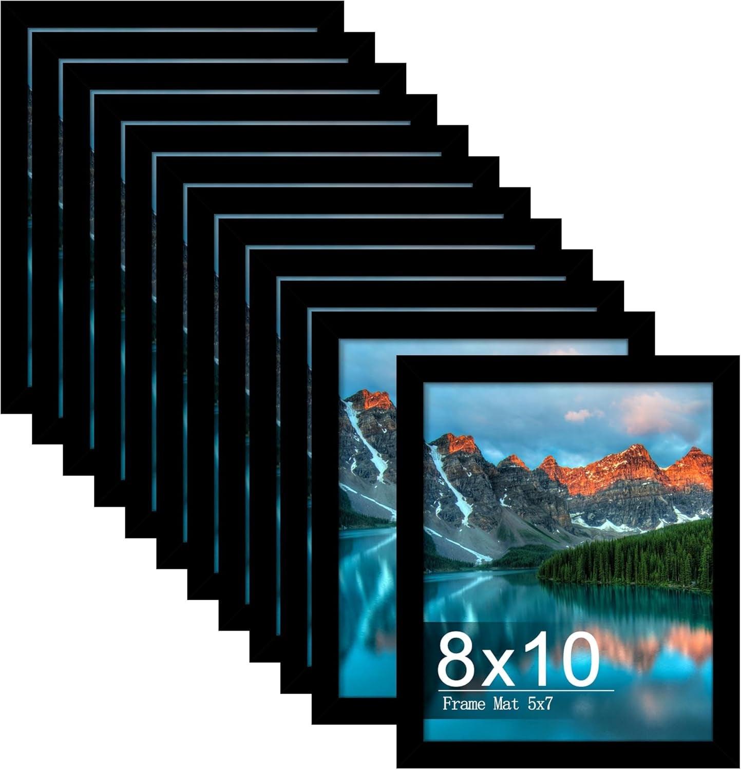 8x10-picture-frame-set-of-12-modern-gallery-wall-frames-black