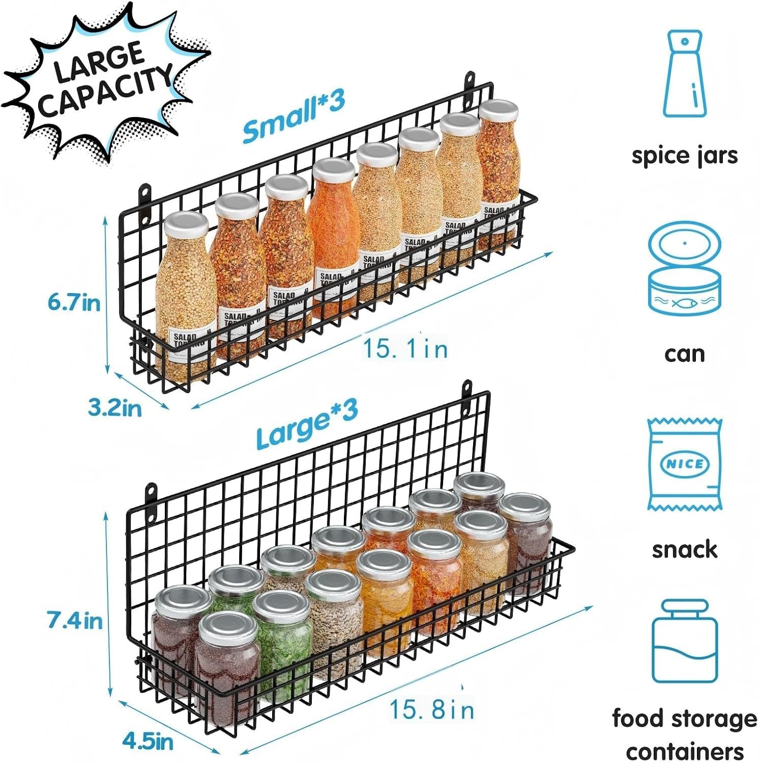 6-tier-spice-rack-organizer-with-door-hook-wall-mounted-over-the-door-spice-racks-for-kitchen-pantry-door-cabinet-two-size-large-capacity-black