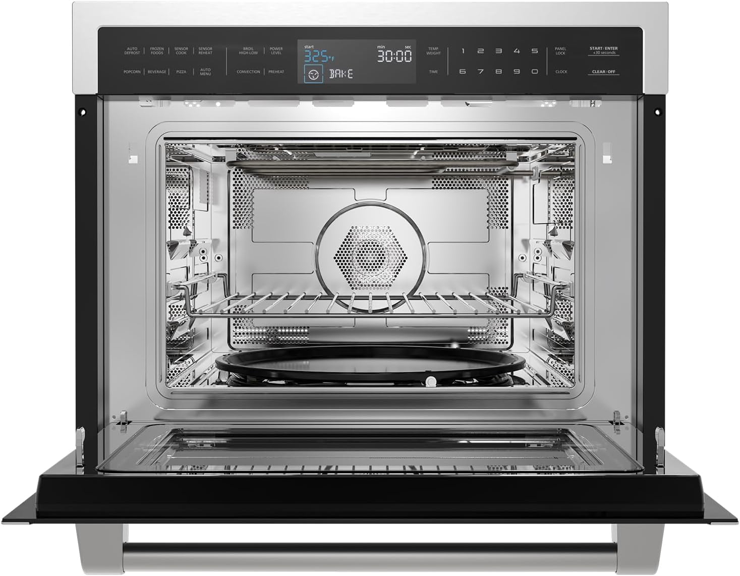 24-inch-built-in-microwave-oven-1-6-cu-ft-1000w-11-levels-microwave-and-convection-oven-combination-with-sensor-cook-touch-control-lcd-display-stainless-steel