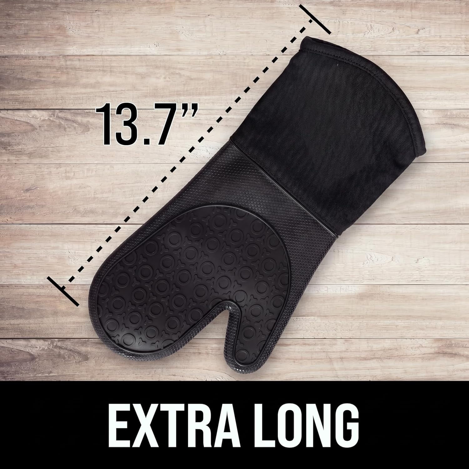 bpa-free-silicone-oven-mitts-ultra-heat-resistant-up-to-500-f-oven-mitts-with-thick-cotton-liner-long-slip-resistant-pot-holders-flexible-oven-gloves-black-13-7