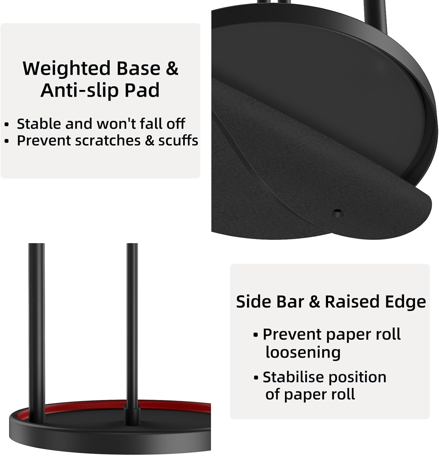 paper-towel-holder-countertop-for-kitchen-freestanding-matte-black