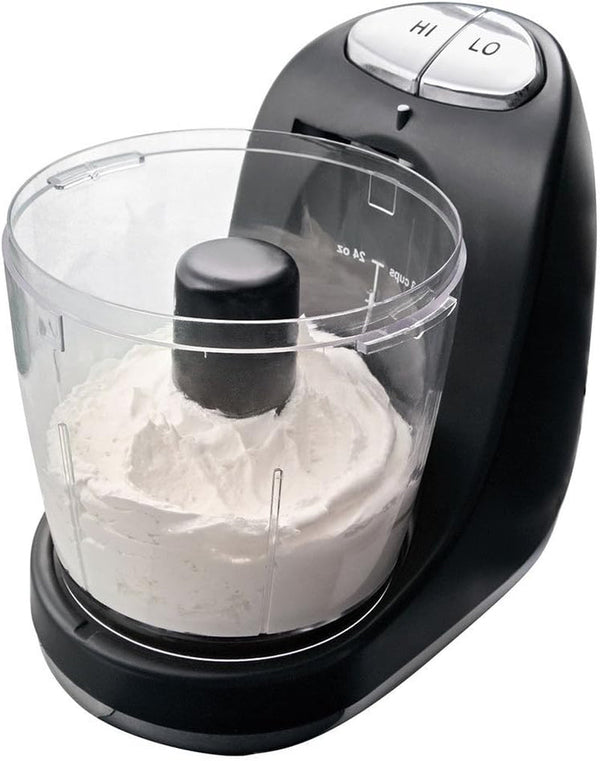 Oster FPSTMC3321 3-Cup Mini Chopper with Whisk, Black2