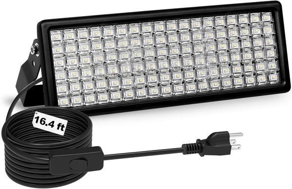 100W LED Flood Light Outdoor, 14000 Lumens 5000K, Plug-In1