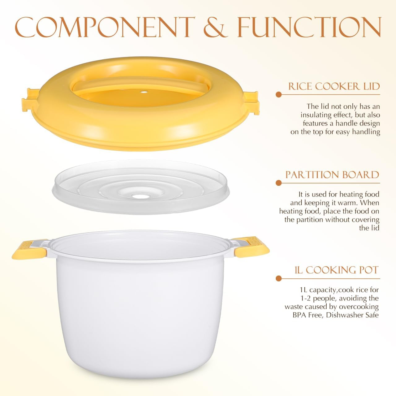 1l-microwave-rice-cooker-steamer-bowl-with-lid-portable-microwaveable-rice-cooker-for-soup-oatmeal-pasta-vegetables-dorm-office-camping-yellow