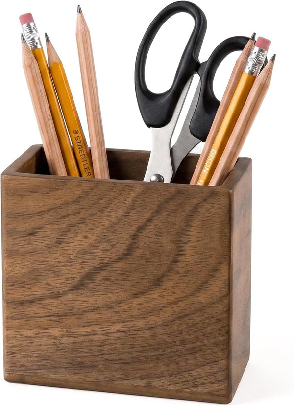 Remote Holder Hole-Free, Self-Adhesive Storage Wooden Box Small2