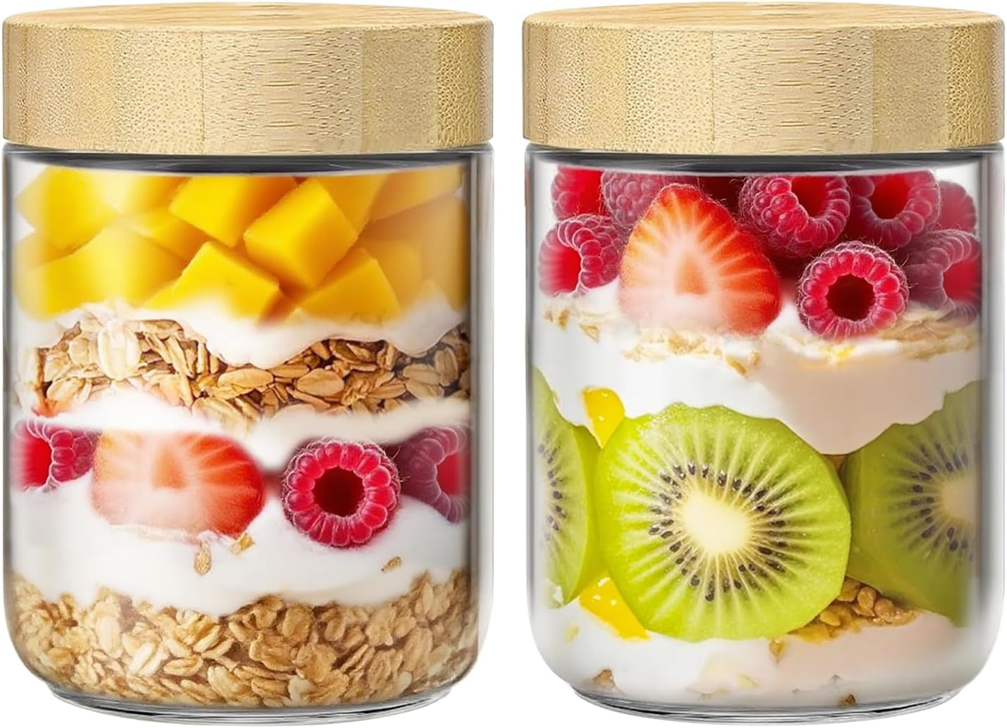2-pack-16oz-glass-jars-with-bamboo-lids-overnight-oats-containers-with-airtight-lids-storage-containers-wide-mouth-mason-jars-for-salad-yogurt-sugar-snacks-spices